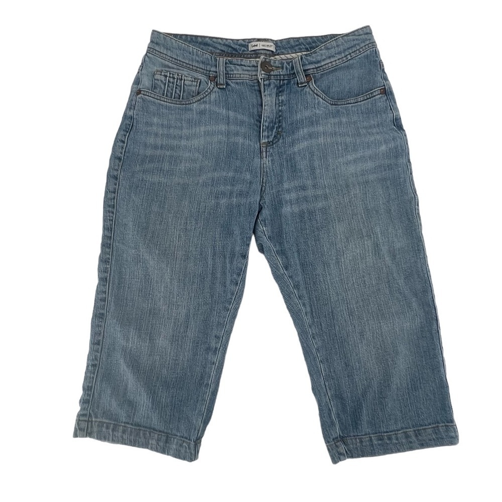 Lee Just Below The Waist Crop Jeans Size 28 Women's